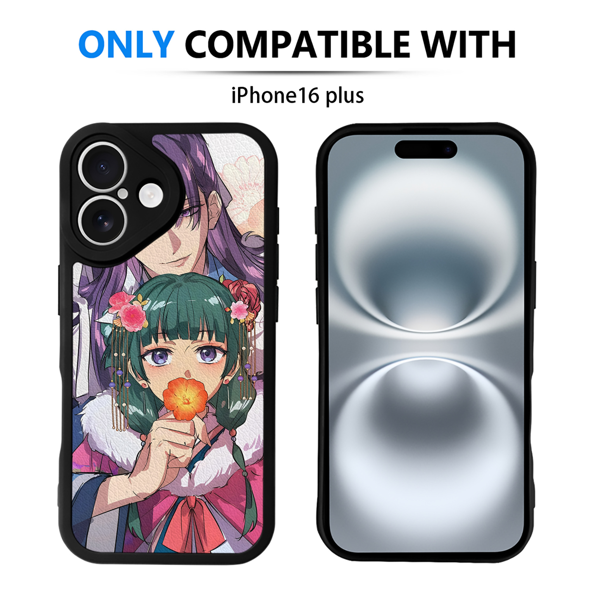薬屋のひとりごと The Apothecary Diaries 【iPhone 16シリーズ対応】シリコンスマホケース（レザー調） 材質：シリコン